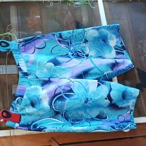 Girls XL Biker Exercise Shorts/Top 2 piece Set.